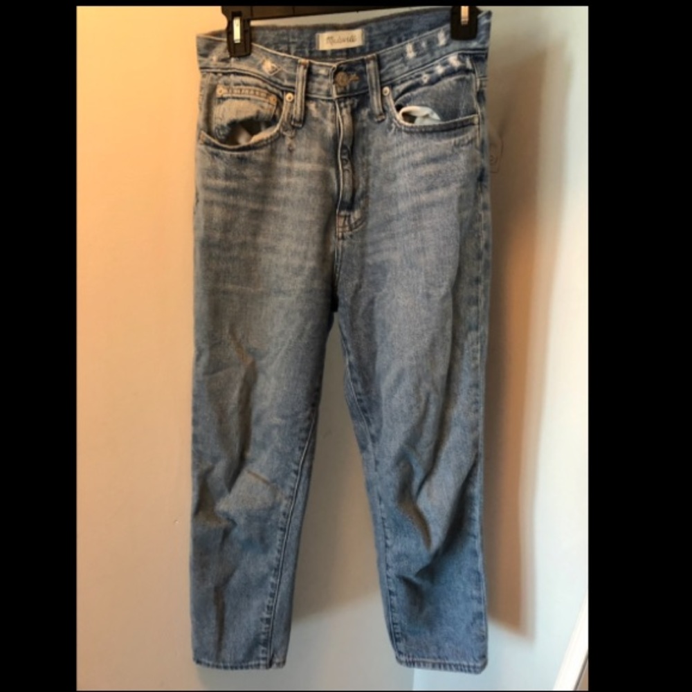 MADEWELL Mom Jeans, Size 25 Petite